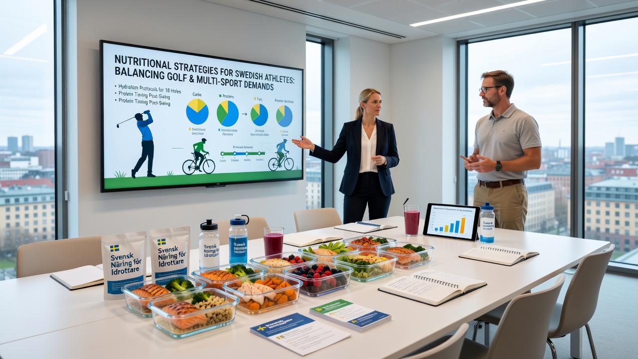 Athletes preparing balanced meals with guidance from dietitians during a training camp